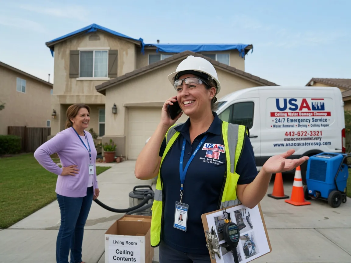 Ceiling Water Damage Restoration Winchester, IL FAQs